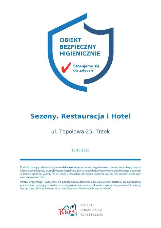 Sezony. Restauracja I Hotel Kostrzyn Eksteriør bilde